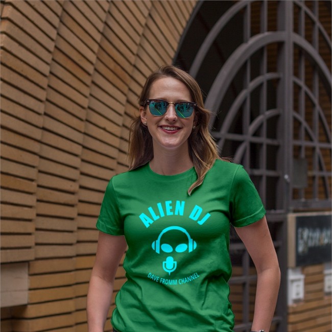 Alien Dj Dave Fromm Channel Long Sleeve Alien Dj Dave Fromm Channel Hoodie The Dave Fromm Show Interfm