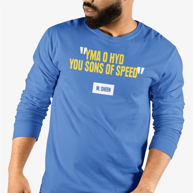 Turf Clothing Merch Yma O Hyd You Sons Of Speed M Sheen Shirt Turfcreative