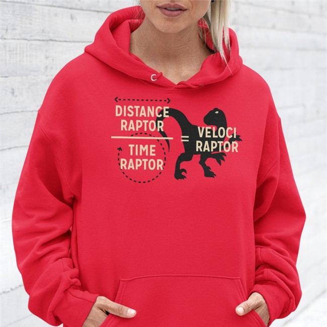 Distance Raptor Time Raptor Veloci Raptor T Shirt Forest Green