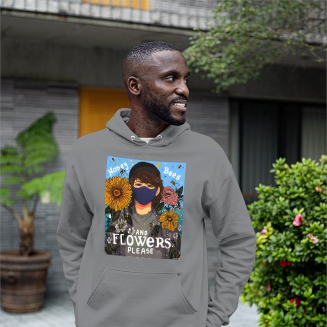 Honey Bees And Flowers Please T Shirt Raychu Ranboo Ranboofanart