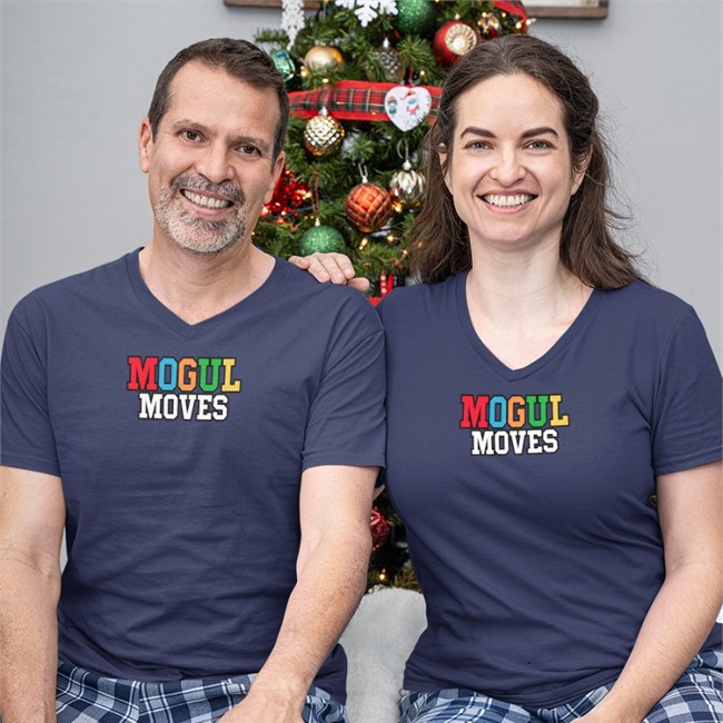Original Retro Mogul Moves Drop Shirt White By Ludwig Retro Mogul Moves Drop Sweatshirt By Ludwig