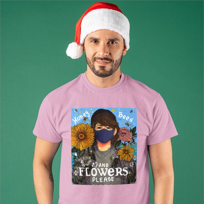 Honey Bees And Flowers Please T Shirt Raychu Ranboo Ranboofanart Honey Bees And Flowers Please Sweatshirt