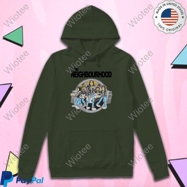 The Neighbourhood Merch Forest Hills Hooded Sweatshirt Thenbhd The Neighbourhood Merch Forest Hills Hoodie Thenbhd