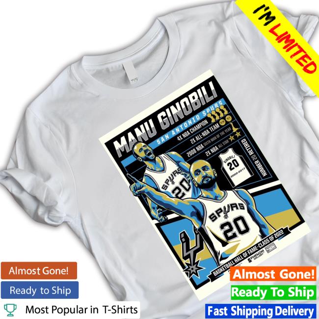 Manu Ginobili San Antonio Spurs 2022 Sweatshirt