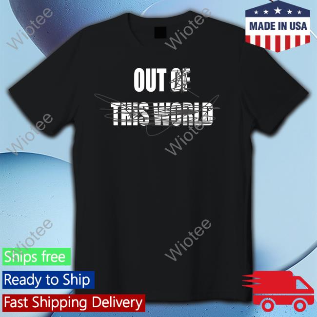 Out Of This World Shirt Black