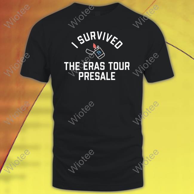 I Survived The Eras Tour Presale Sweatshirt
