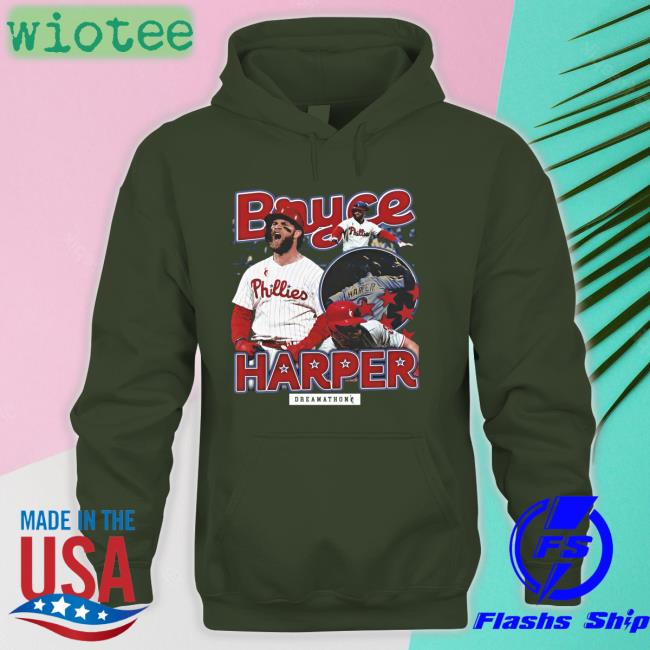 Quez Watkins Wearing Bryce Harper T Shirts Eliot Shorr Parks