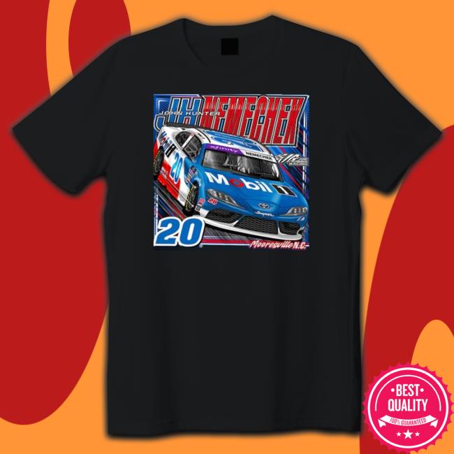 Official John Hunter Nemechek Joe Gibbs Racing Team Collection Mobil 1 Car Tee John Hunter Nemechek Joe Gibbs Racing Team Collection Mobil 1 Car T-Shirt