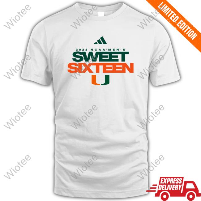 Miami Hurricanes 2023 Ncaa Sweet 16 Sweatshirt