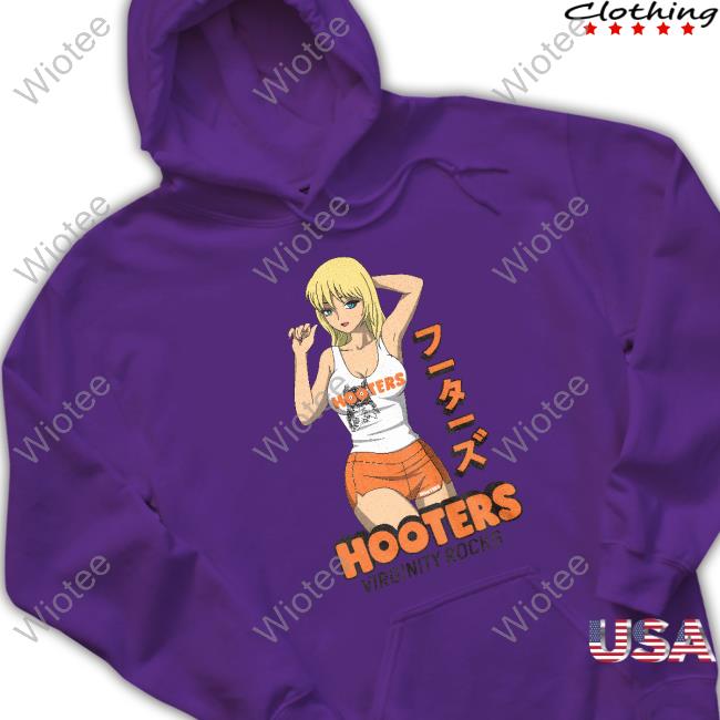 Danny Duncan Merch Anime Hooters Girl Crewneck Sweatshirt