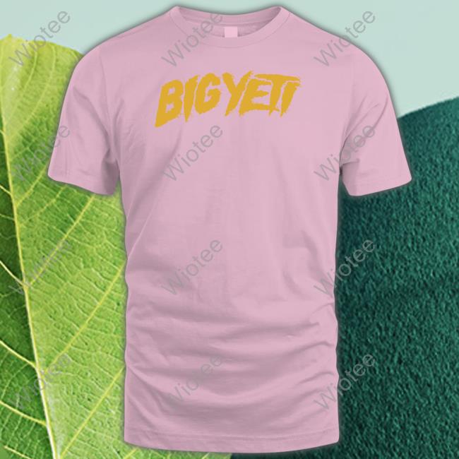 Big Yeti Shirt Homage