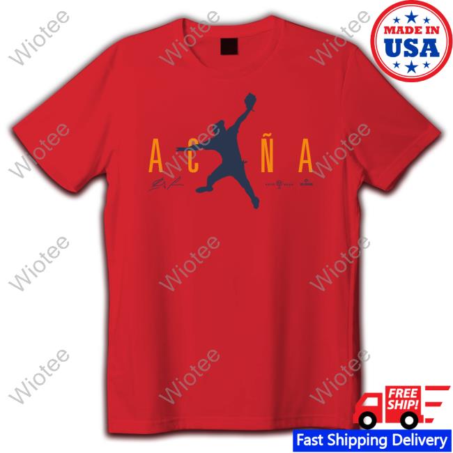 Official Rotowear Merch Air Acuña 2 Tee Shirt