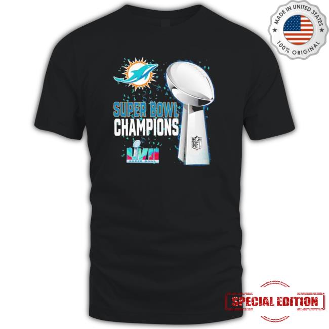 Miami Dolphins Super Bowl Lvii 2023 Champions Tee