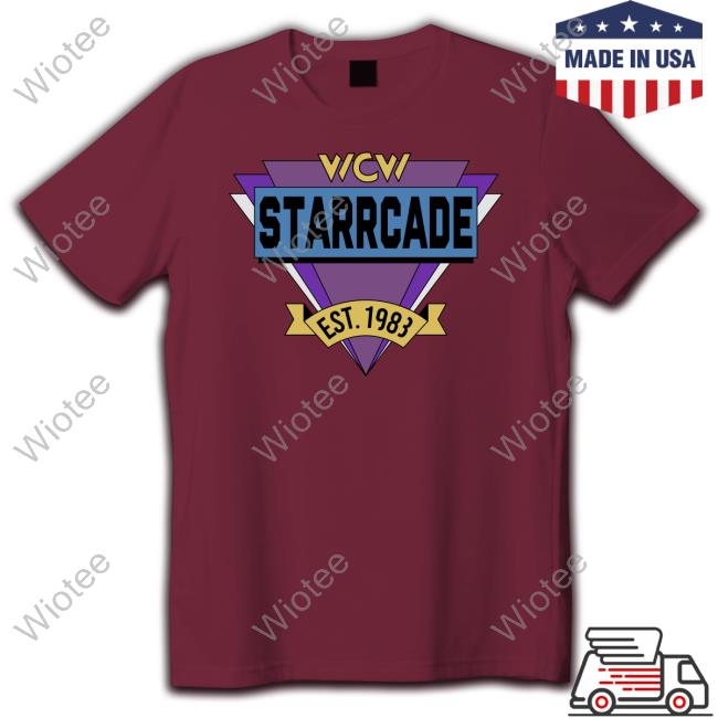 WCW Starrcade Limited Edition Purple TShirts