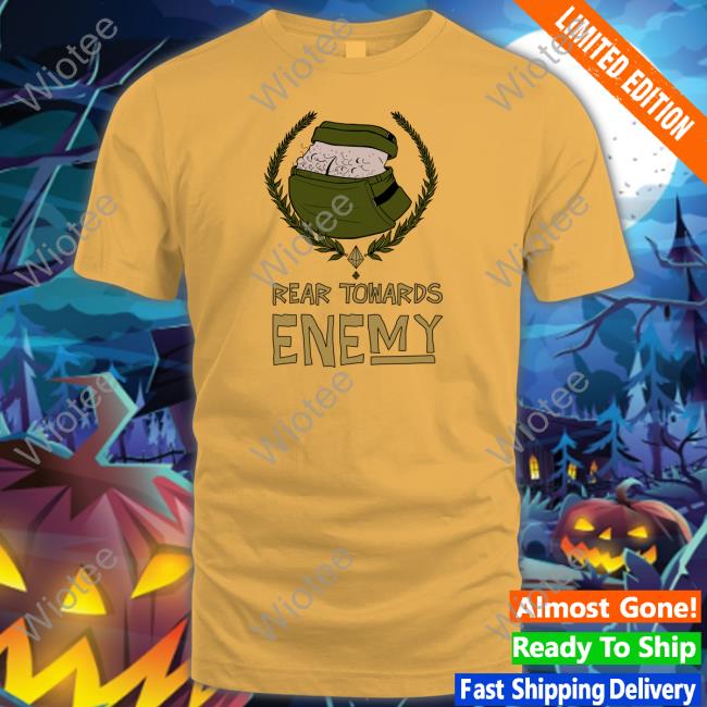 Rear Towards Enemy T Shirt Bunkerbranding Ryan Mcbeth Merch