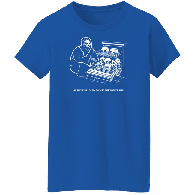 Death Wish Coffee Company Merch Are The Skulls Of My Enemies Dishwasher Safe Shirt