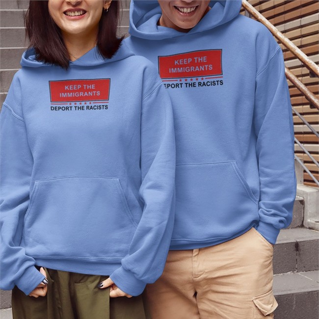 Balance Of Power Merch Keep The Immigrants Deport The Racists Sweatshirts Jon Cooper D Earl Stephens