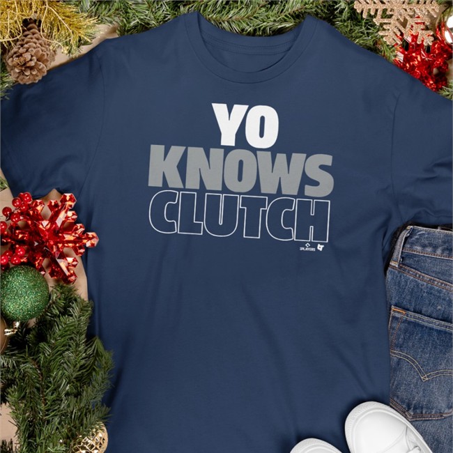 Breakingt Store Yoan Moncada Yo Knows Clutch Long Sleeve Tee Yo Knows Clutch Tee Shirt