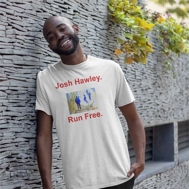 Josh Hawley Run Free Tee Shirt Josh Hawley Run Free Shirts