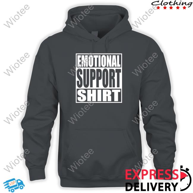 Lance Woods Emotional Support Hoodie Official Lance Woods Emotional Support Tee