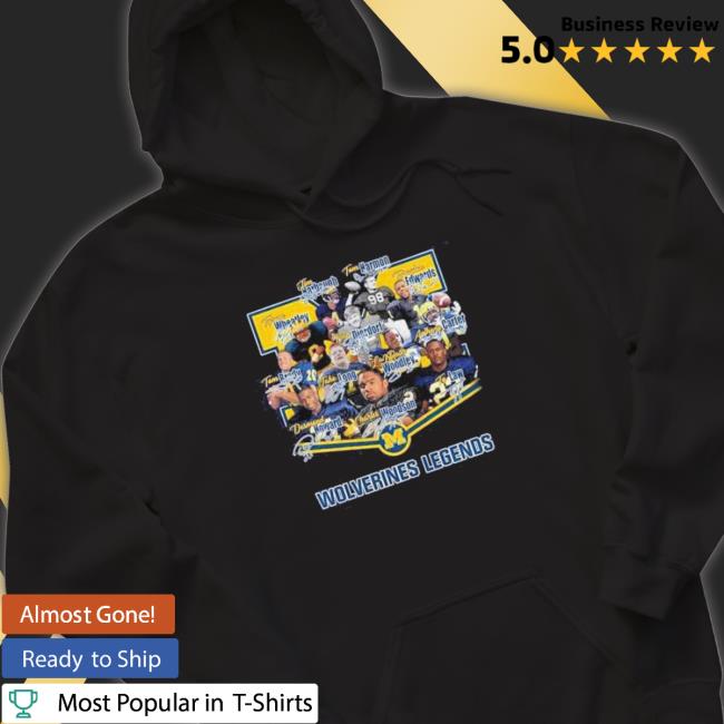 Michigan Wolverines Football Legend T-shirt Michigan Wolverines Football Legend Sweaters