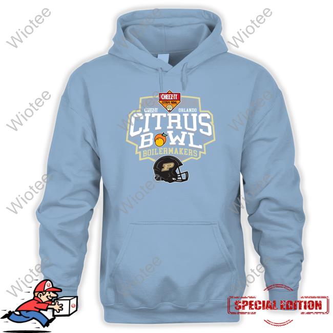 Cheez-It Orlando Citrus Bowl Purdue Boilermakers 2023 Tee Shirt Boilers Purdue 2023 Cheez-It Orlando Citrus Bowl Boilermakers Hoodie