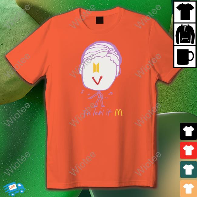 Bts X Mcdonald's V Saucy Shirts I'm Lovin It Long Sleeve Tee