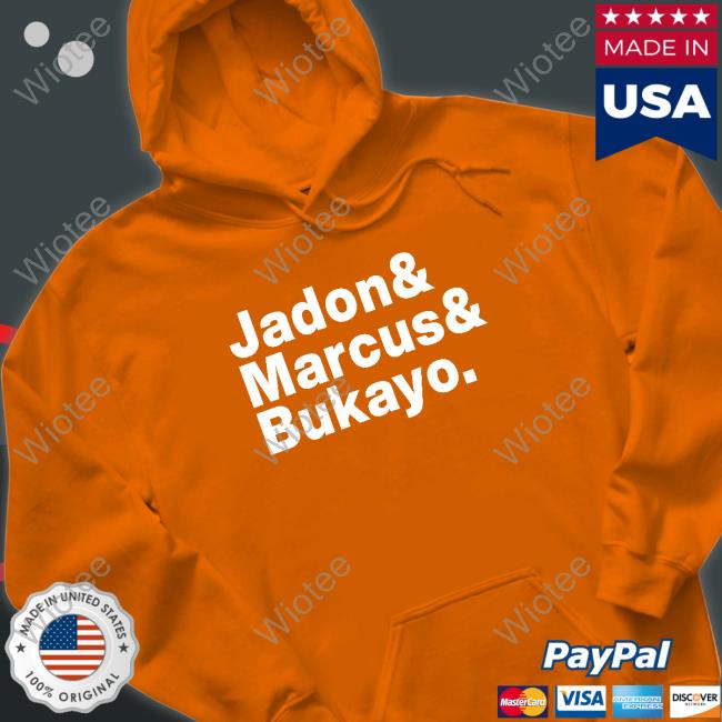 Jadon And Marcus And Bukayo Long Sleeve T Shirt Jason Sudeikis Jadon And Marcus And Bukayo Shirts