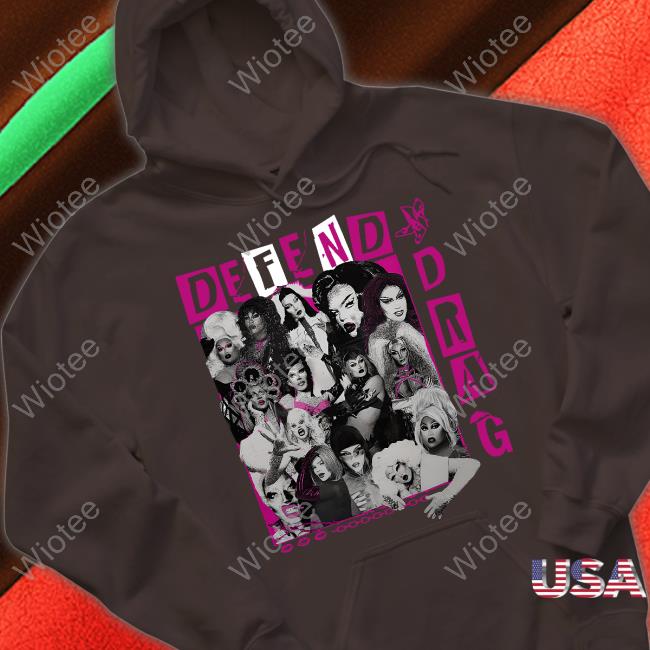 Defend Drag Benefit Tee Black Voss Events Shop Defend Drag Benefit Long Sleeved T Shirt Aquaria Daya Betty