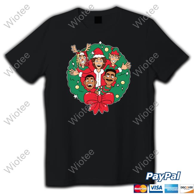 Wreath Christmas New Sweatshirt Wreath Christmas Sweatshirt Baylen Levine Merch T-Shirt