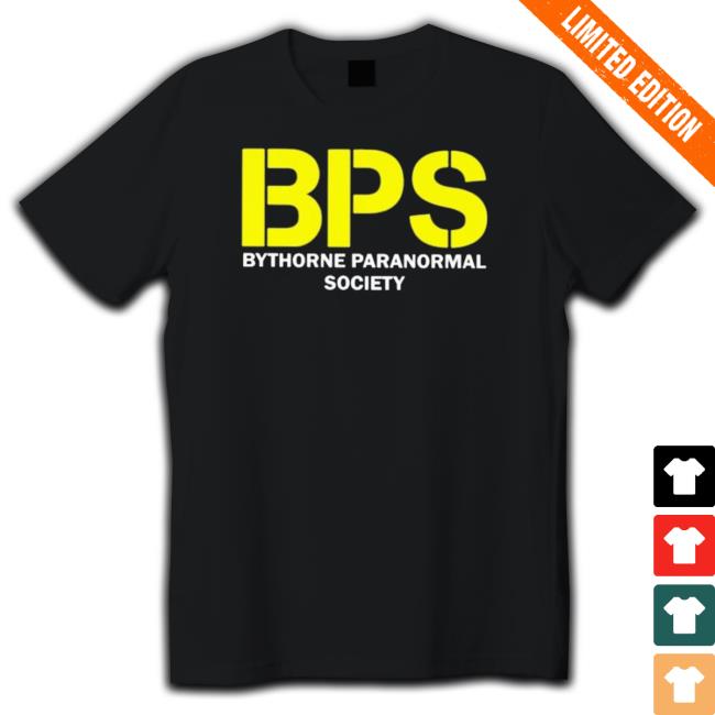 Official Bps Bythorne Paranormal Society Classic shirt