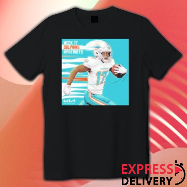 Official Miami Dolphins Jaylen Waddle Week 17 Patriots Classic shirt Official Miami Dolphins Jaylen Waddle Week 17 Patriots T-Shirt
