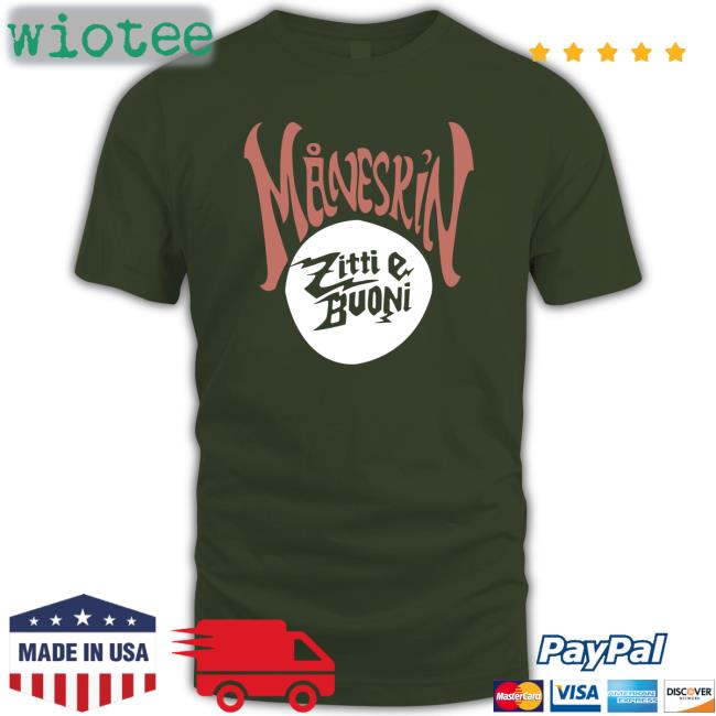 Måneskin Zitti E Buoni New Shirt Maneskin Merch Måneskin Zitti E Buoni Long Sleeve Tee Maneskin Merch