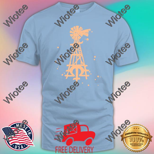 Windmill Logo Charcoal Long Sleeve Melissa Etheridge Store Windmill Logo Charcoal T-Shiirt Melissaeth Eridge