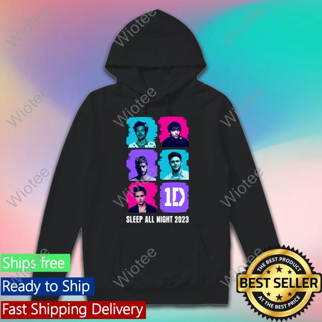 Official One Direction Sleep All Night 2023 T Shirt