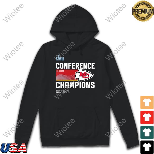 Kansas City Chiefs Conference Champions T Shirt Nike 2022 Afc Champions