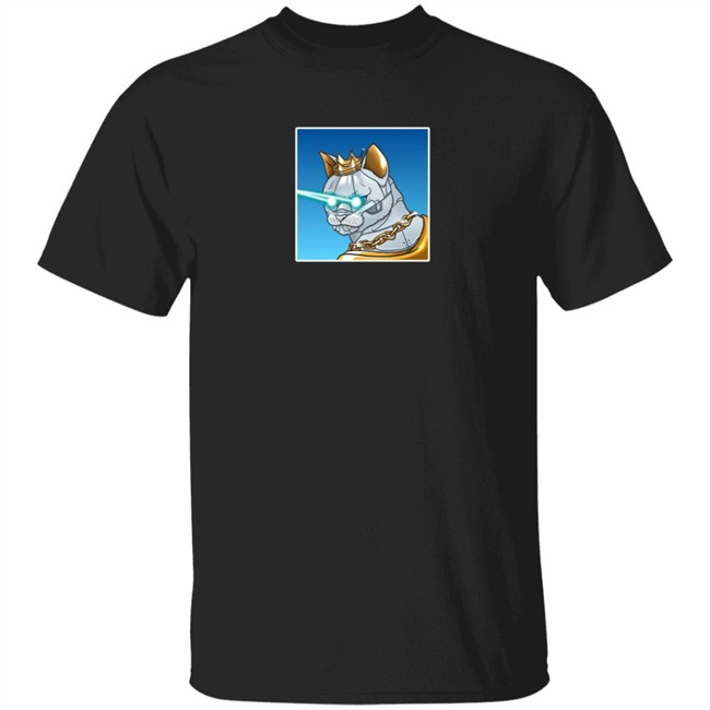 Jrny Crypto Club X Ycs Dao Rare Laser Eyes Yakuza Cat Shirt