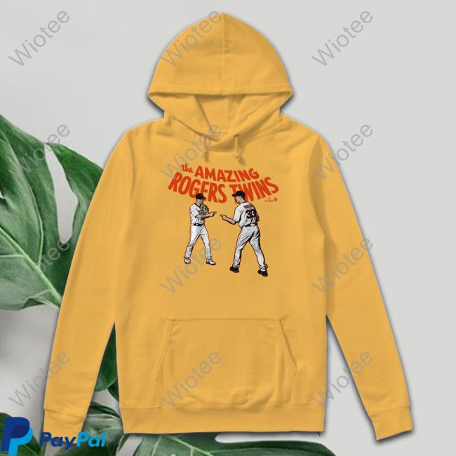 The Amazing Rogers Twins Shirt San Francisco The Amazing Rogers Twins Tee Shirt Breakingt Merch