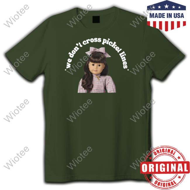 Ashlee Latimer We Don't Cross Picket Lines Crewneck Sweatshirt