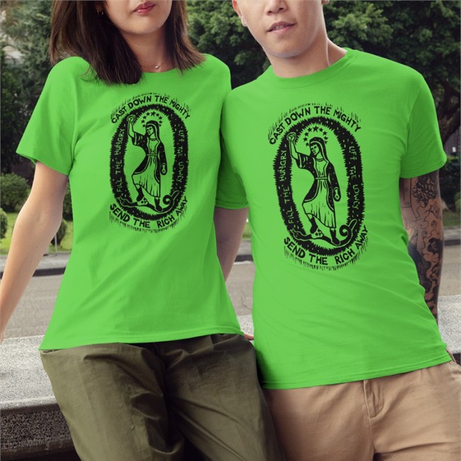 Ben Wildflower Shop Cast Down The Mighty Send The Rich Away Magnificat Hoodie Dr. MT Davila