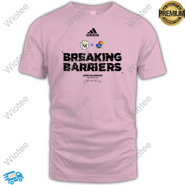 Breaking Barriers John Mclendon T-Shirt Brian Gray Missy Minear Breaking Barriers John Mclendon Shirt