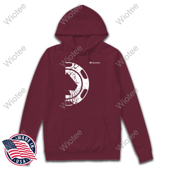 Official CasinoCoin Grunge Tee Shirt Official CasinoCoin Grunge Hoodies