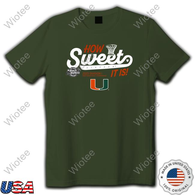 Miami Basketball Sweet Sixteen Long Sleeve T Shirt