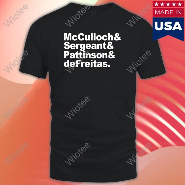 Mcculloch & Sergeant & Pattinson & Defreitas Shirts