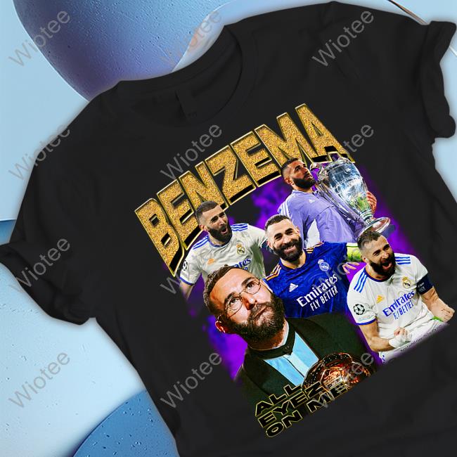 Karim Benzema Ballon D’Or Limited Edition Tee Shirt