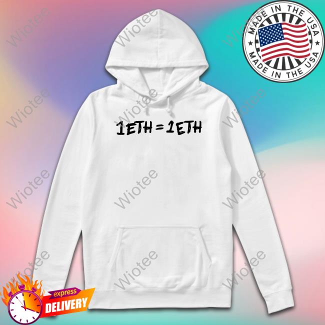 Official 1 Eth = 1 Eth T Shirts 1 Eth = 1 Eth Tee Shirt Aging Death