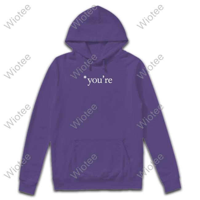 Official You're Shirt Long Sleeve Tee Shirt You're Shirt Black