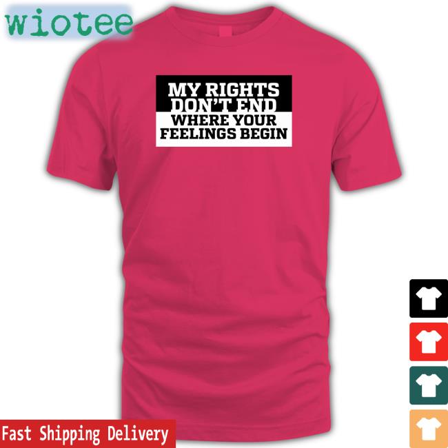 Kyle Rittenhouse My Rights Don't End Where Your Feelings Begin Long Sleeve Shirt My Rights Don't End Where Your Feelings Begin Long Sleeve Shirt National Association For Gun Rights