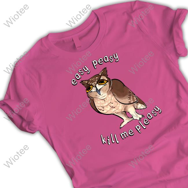 Shammy Merch Easy Peasy Kill Me Pleasy Hoodie