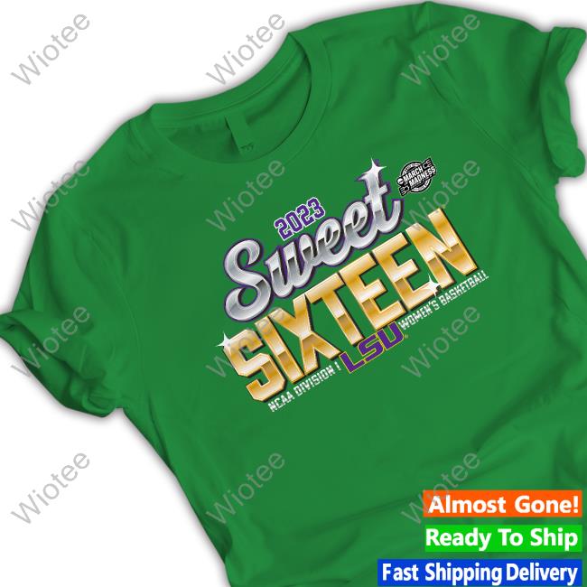 Sec LSU Tigers 2023 NCAA Tournament March Madness Sweet 16 T-Shirt